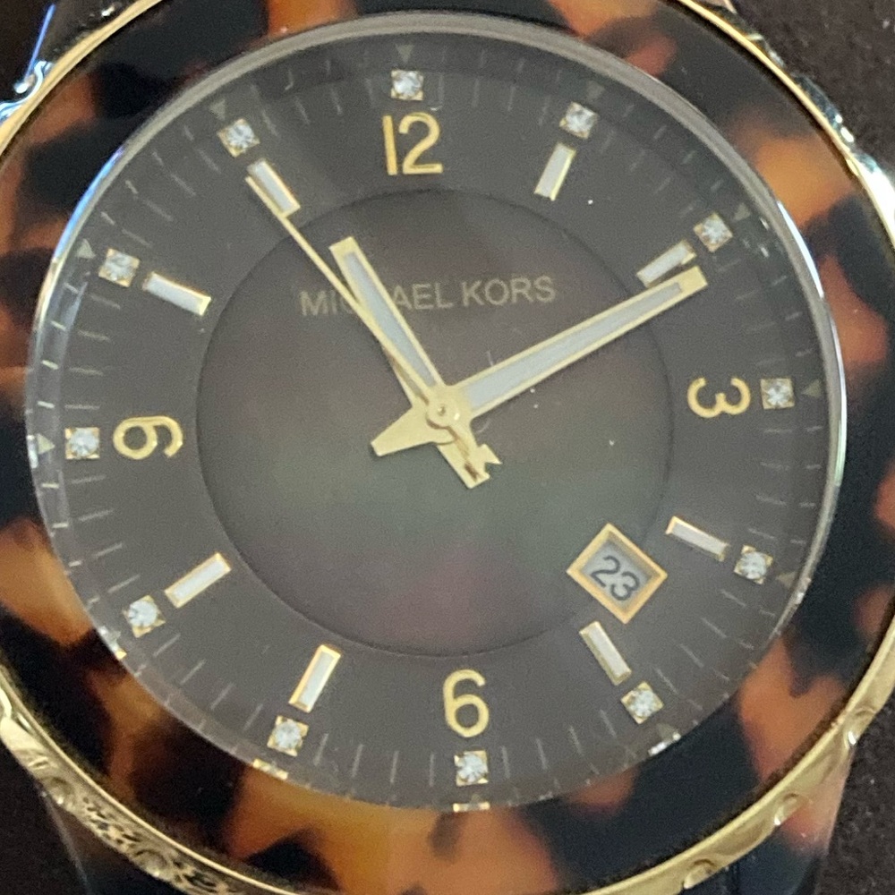 Michael Kors Tortoise Watch - MK 5298